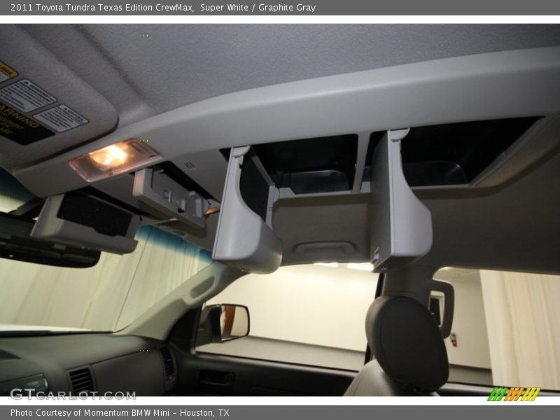 Super White / Graphite Gray 2011 Toyota Tundra Texas Edition CrewMax