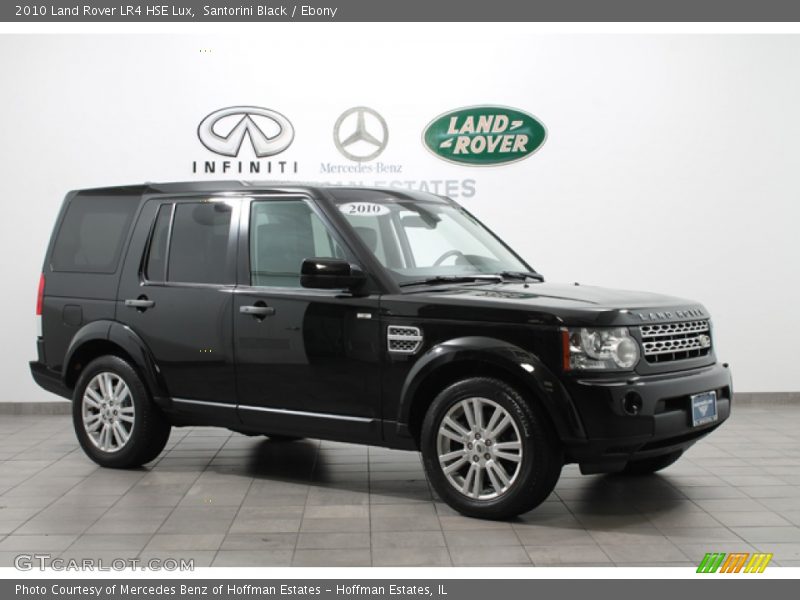 Santorini Black / Ebony 2010 Land Rover LR4 HSE Lux