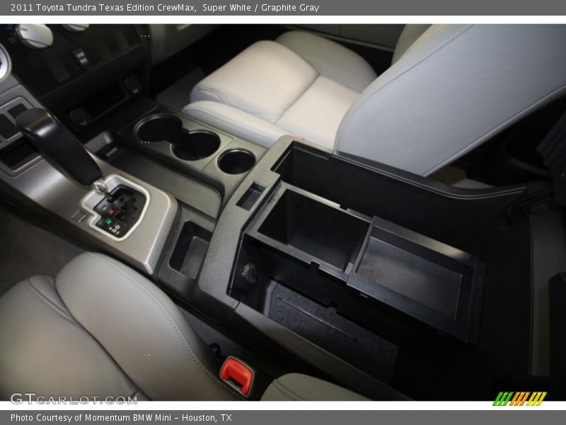 Super White / Graphite Gray 2011 Toyota Tundra Texas Edition CrewMax