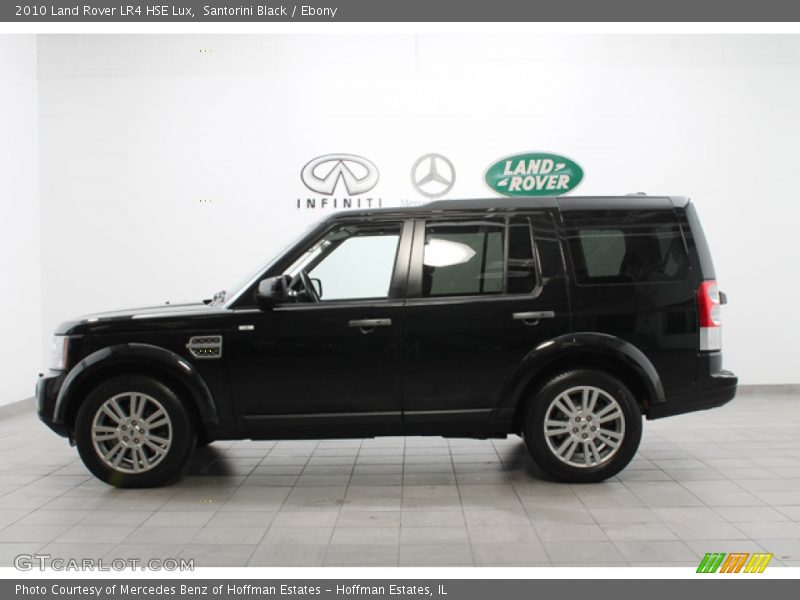 Santorini Black / Ebony 2010 Land Rover LR4 HSE Lux
