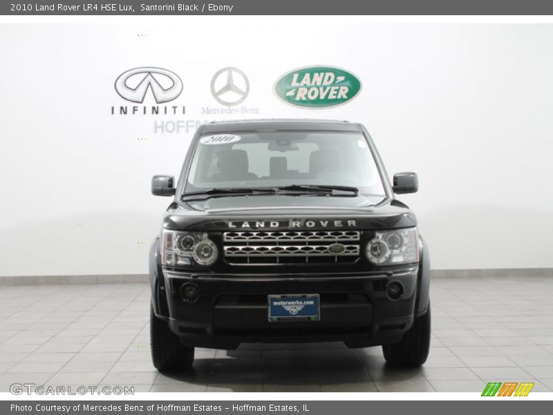 Santorini Black / Ebony 2010 Land Rover LR4 HSE Lux