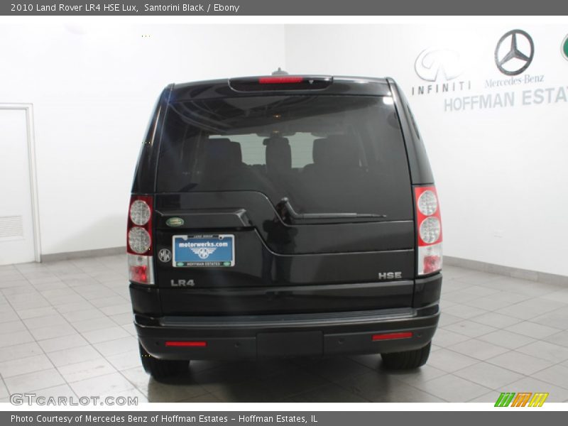Santorini Black / Ebony 2010 Land Rover LR4 HSE Lux