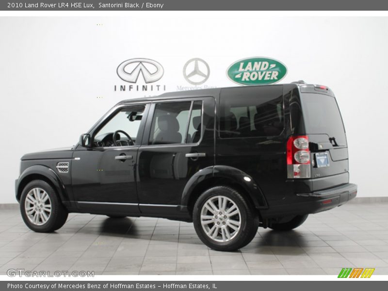 Santorini Black / Ebony 2010 Land Rover LR4 HSE Lux