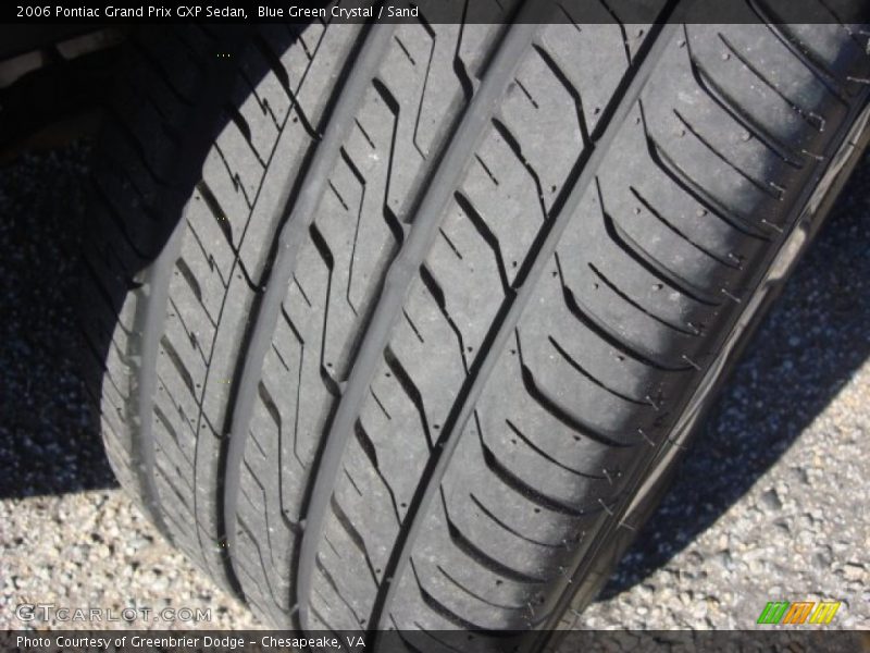 Blue Green Crystal / Sand 2006 Pontiac Grand Prix GXP Sedan