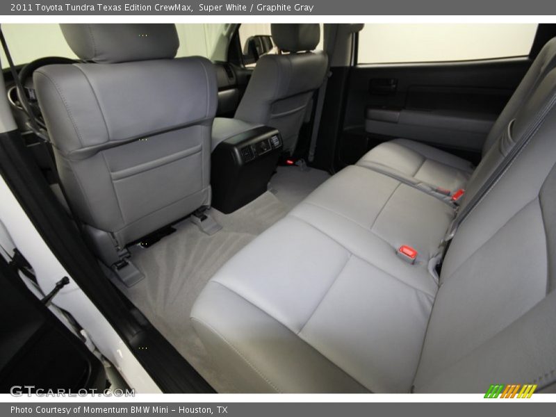 Super White / Graphite Gray 2011 Toyota Tundra Texas Edition CrewMax