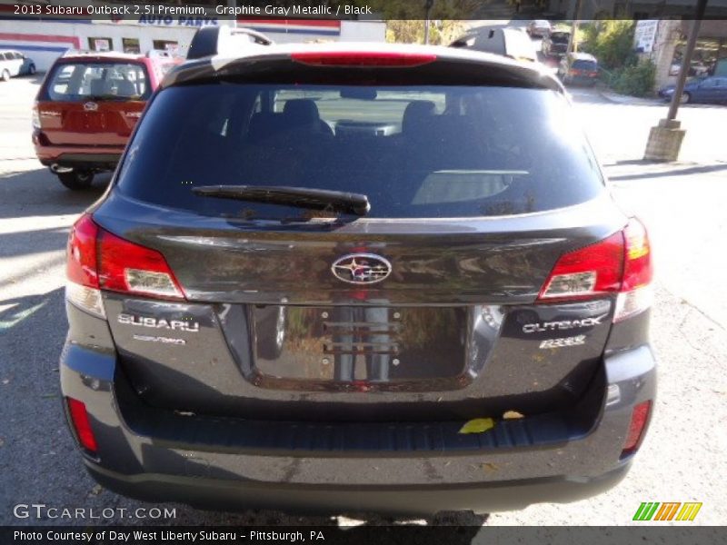 Graphite Gray Metallic / Black 2013 Subaru Outback 2.5i Premium