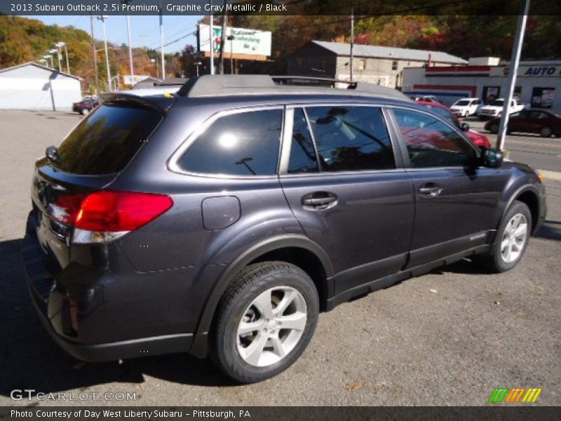 Graphite Gray Metallic / Black 2013 Subaru Outback 2.5i Premium