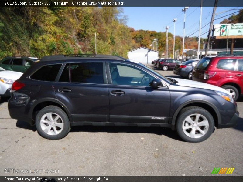 Graphite Gray Metallic / Black 2013 Subaru Outback 2.5i Premium