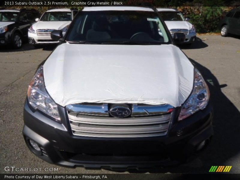 Graphite Gray Metallic / Black 2013 Subaru Outback 2.5i Premium