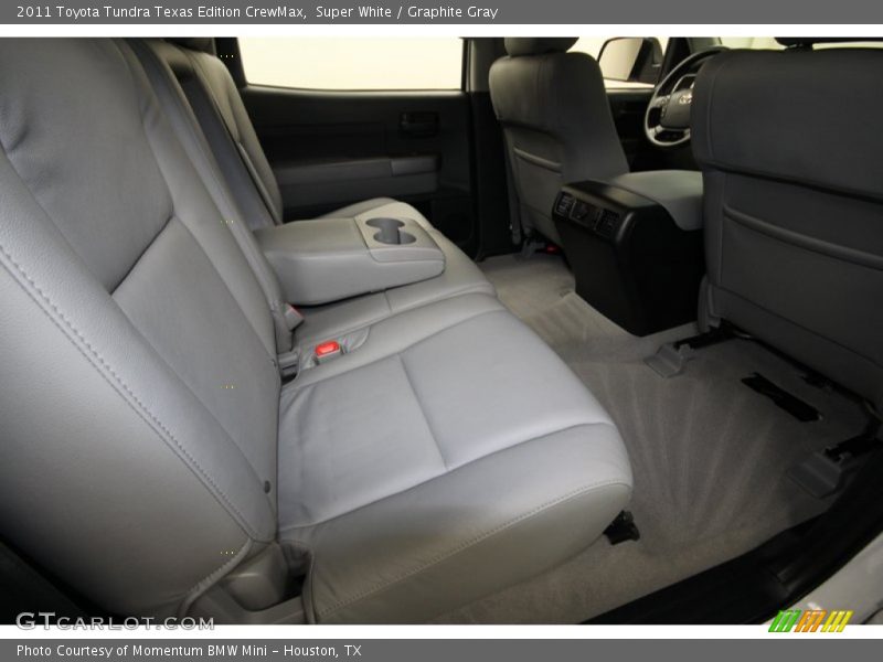Super White / Graphite Gray 2011 Toyota Tundra Texas Edition CrewMax