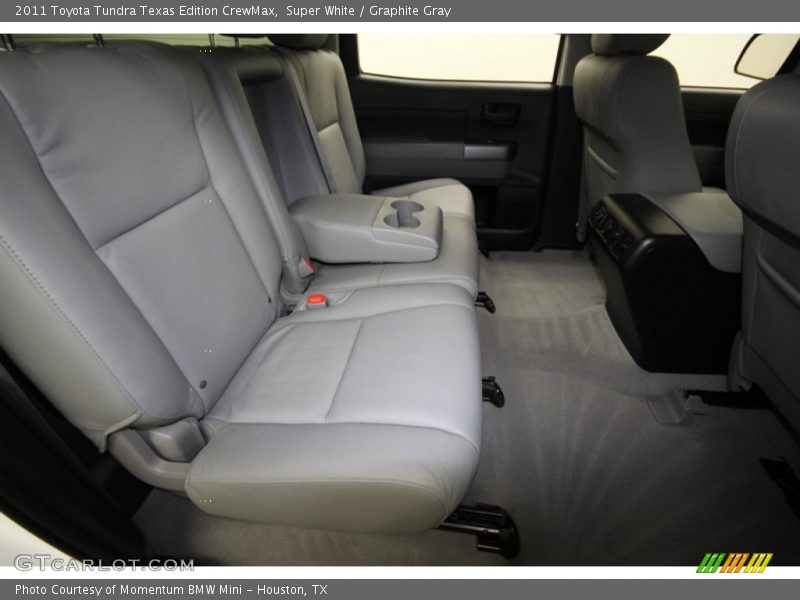 Super White / Graphite Gray 2011 Toyota Tundra Texas Edition CrewMax