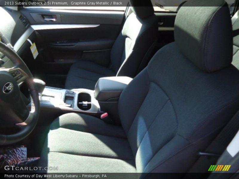 Graphite Gray Metallic / Black 2013 Subaru Outback 2.5i Premium