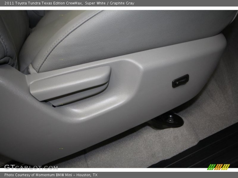 Super White / Graphite Gray 2011 Toyota Tundra Texas Edition CrewMax