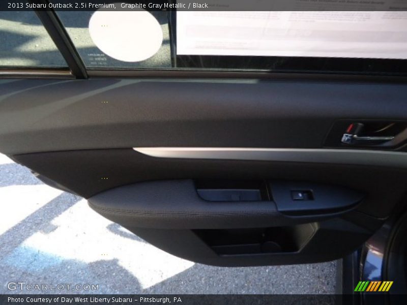 Graphite Gray Metallic / Black 2013 Subaru Outback 2.5i Premium