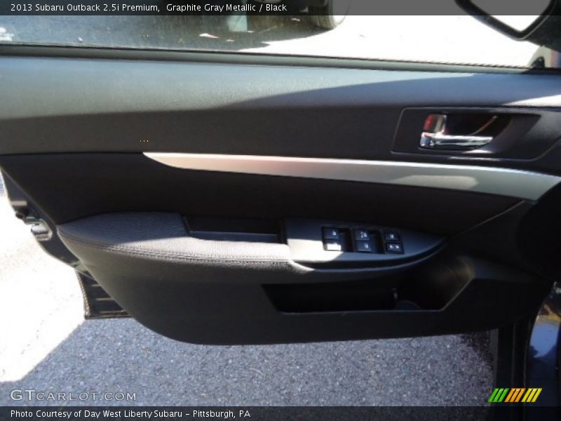 Graphite Gray Metallic / Black 2013 Subaru Outback 2.5i Premium