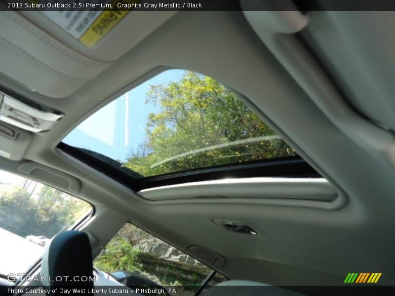 Graphite Gray Metallic / Black 2013 Subaru Outback 2.5i Premium