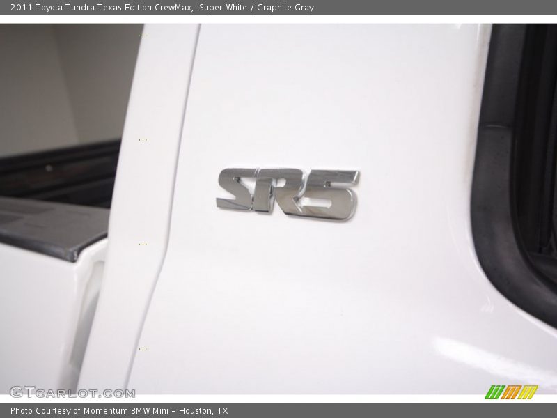 Super White / Graphite Gray 2011 Toyota Tundra Texas Edition CrewMax