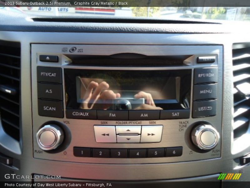 Graphite Gray Metallic / Black 2013 Subaru Outback 2.5i Premium
