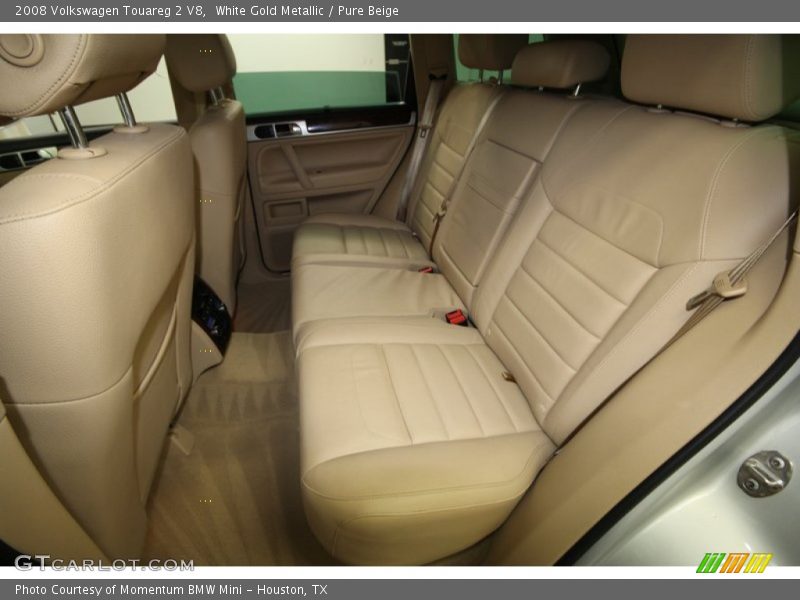 White Gold Metallic / Pure Beige 2008 Volkswagen Touareg 2 V8