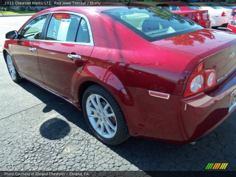 Red Jewel Tintcoat / Ebony 2011 Chevrolet Malibu LTZ