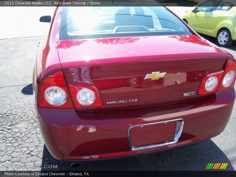 Red Jewel Tintcoat / Ebony 2011 Chevrolet Malibu LTZ