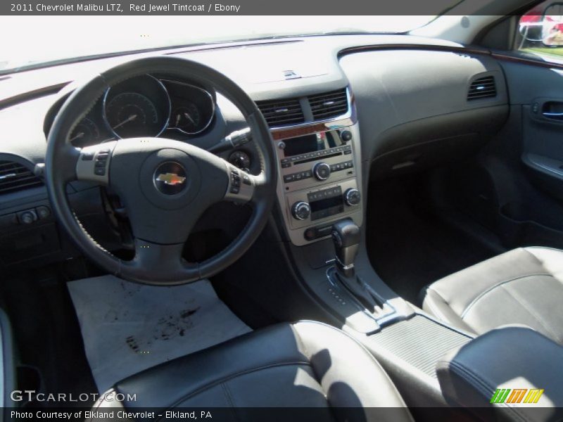 Red Jewel Tintcoat / Ebony 2011 Chevrolet Malibu LTZ