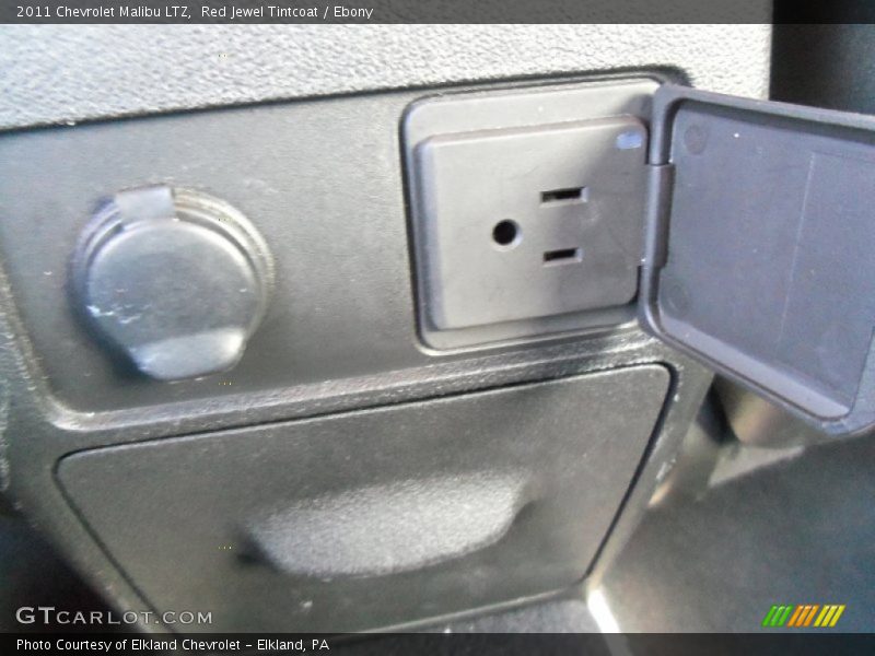 Red Jewel Tintcoat / Ebony 2011 Chevrolet Malibu LTZ
