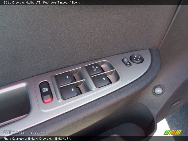 Red Jewel Tintcoat / Ebony 2011 Chevrolet Malibu LTZ