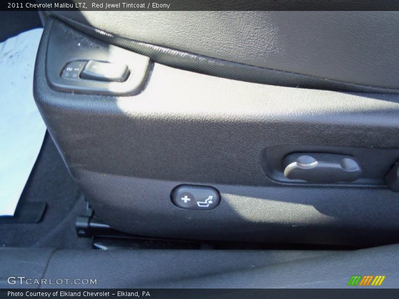 Red Jewel Tintcoat / Ebony 2011 Chevrolet Malibu LTZ