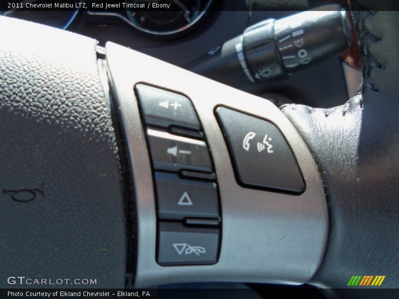Red Jewel Tintcoat / Ebony 2011 Chevrolet Malibu LTZ