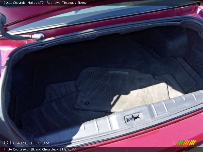 Red Jewel Tintcoat / Ebony 2011 Chevrolet Malibu LTZ