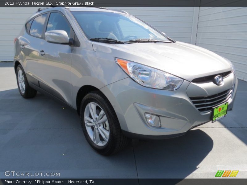 Graphite Gray / Black 2013 Hyundai Tucson GLS