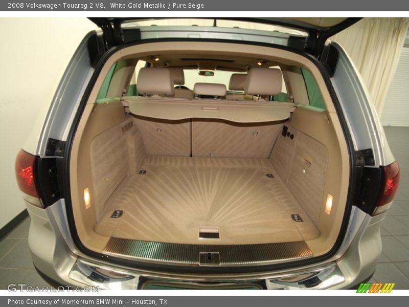 White Gold Metallic / Pure Beige 2008 Volkswagen Touareg 2 V8