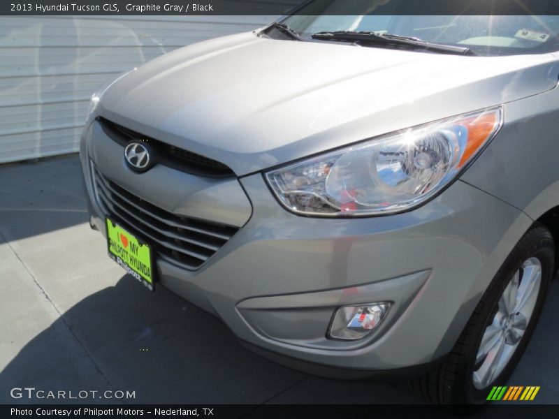 Graphite Gray / Black 2013 Hyundai Tucson GLS