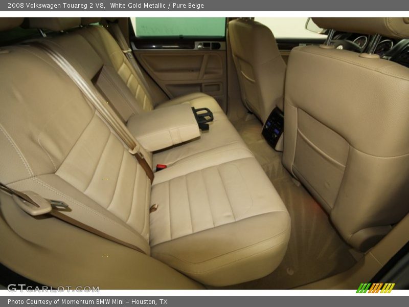 White Gold Metallic / Pure Beige 2008 Volkswagen Touareg 2 V8