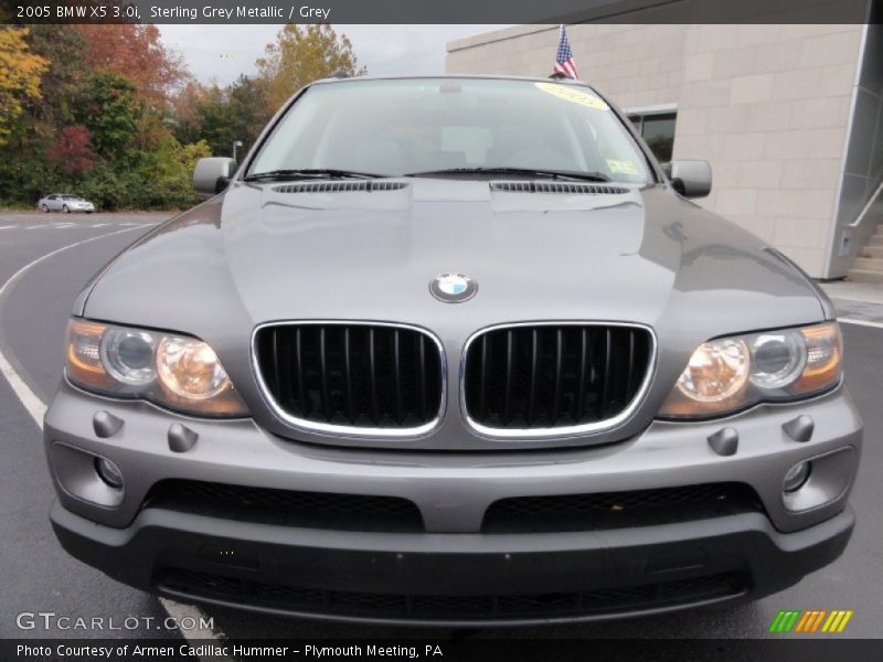Sterling Grey Metallic / Grey 2005 BMW X5 3.0i