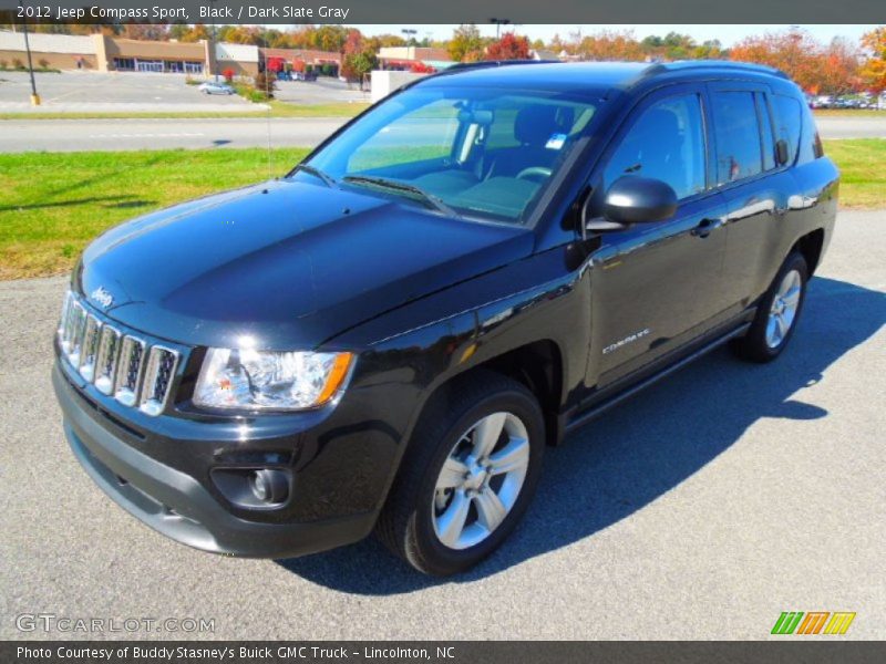 Black / Dark Slate Gray 2012 Jeep Compass Sport
