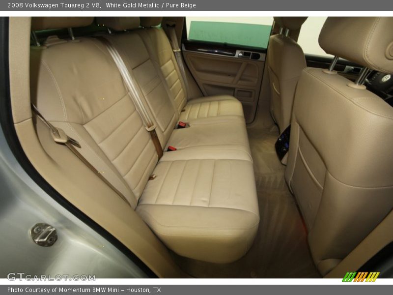 White Gold Metallic / Pure Beige 2008 Volkswagen Touareg 2 V8