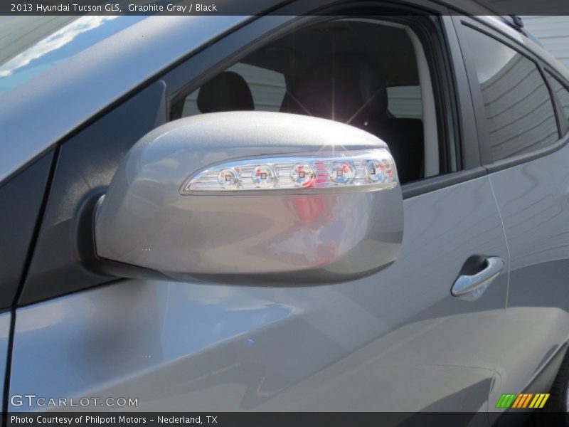 Graphite Gray / Black 2013 Hyundai Tucson GLS