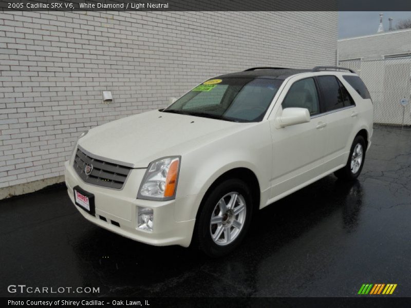 White Diamond / Light Neutral 2005 Cadillac SRX V6