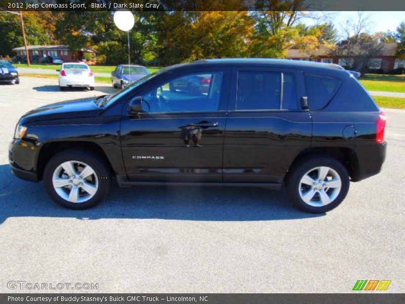 Black / Dark Slate Gray 2012 Jeep Compass Sport
