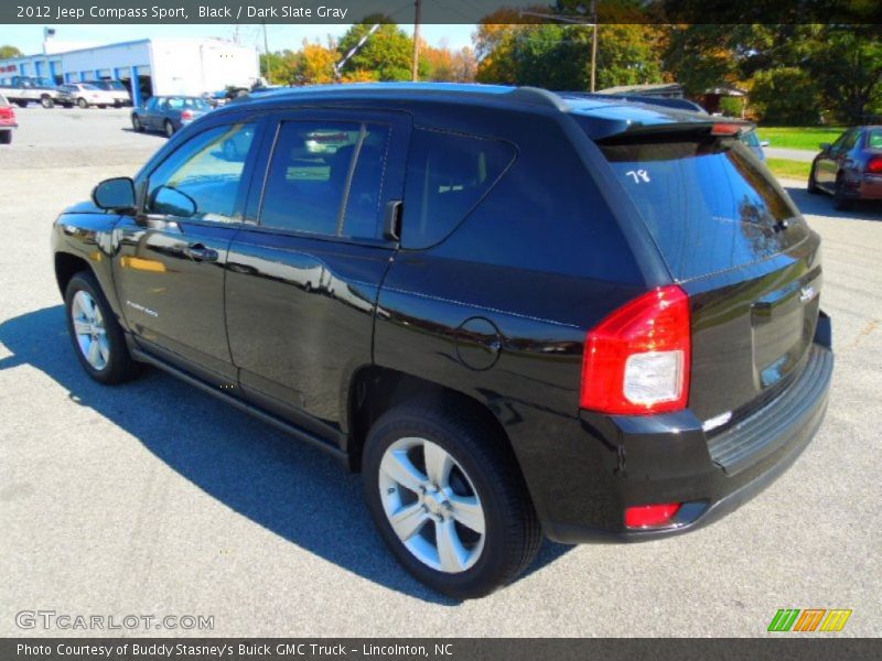 Black / Dark Slate Gray 2012 Jeep Compass Sport