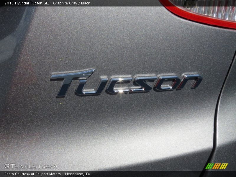 Graphite Gray / Black 2013 Hyundai Tucson GLS