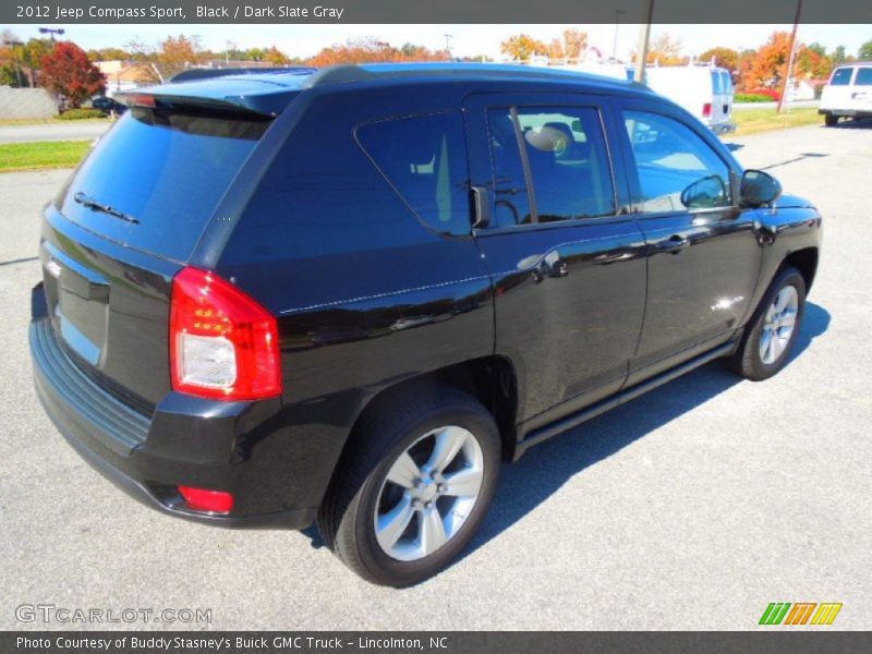 Black / Dark Slate Gray 2012 Jeep Compass Sport