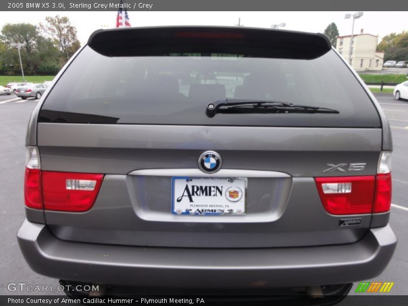 Sterling Grey Metallic / Grey 2005 BMW X5 3.0i