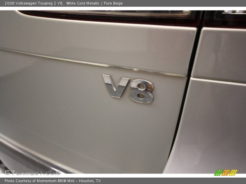White Gold Metallic / Pure Beige 2008 Volkswagen Touareg 2 V8