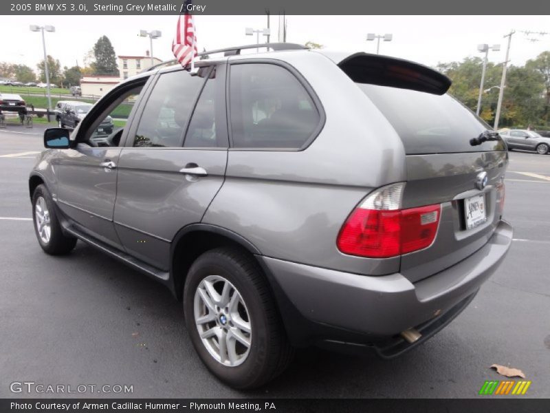 Sterling Grey Metallic / Grey 2005 BMW X5 3.0i