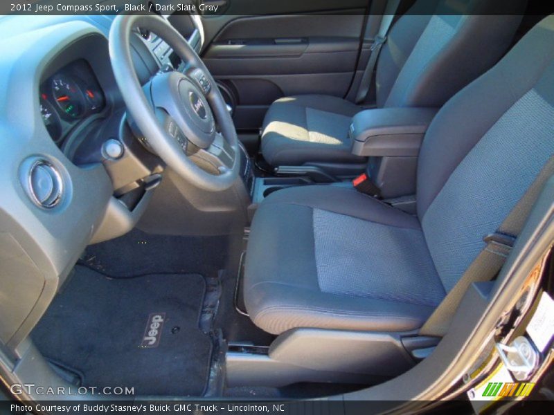 Black / Dark Slate Gray 2012 Jeep Compass Sport