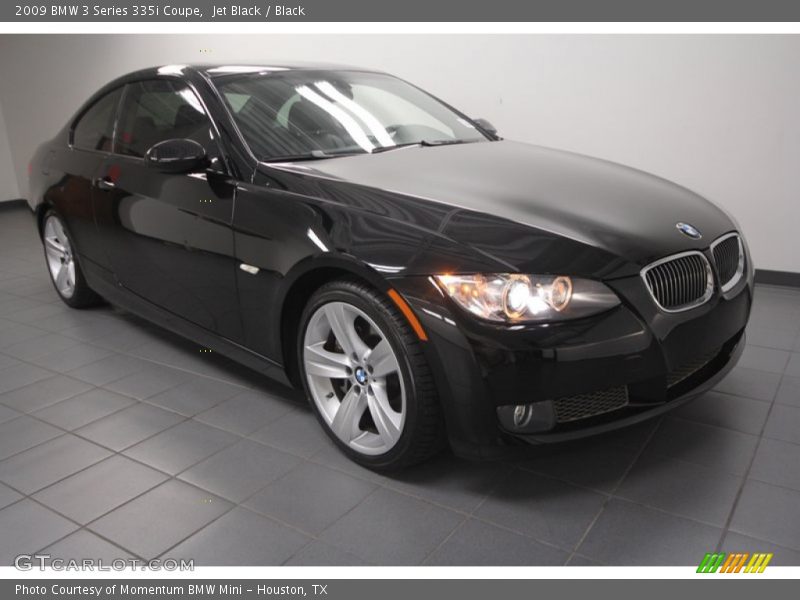 Jet Black / Black 2009 BMW 3 Series 335i Coupe
