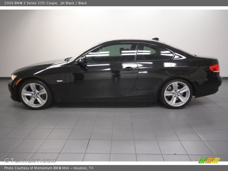 Jet Black / Black 2009 BMW 3 Series 335i Coupe